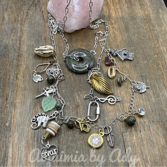 Alquimia Multicolor Charm Necklace - Picture 6 of 6